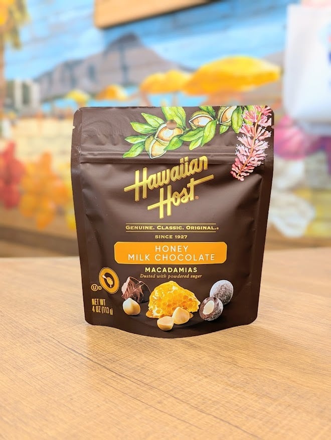 【ハワイアンホースト】マカデミアナッツチョコレート ハワイアンハニー 113g