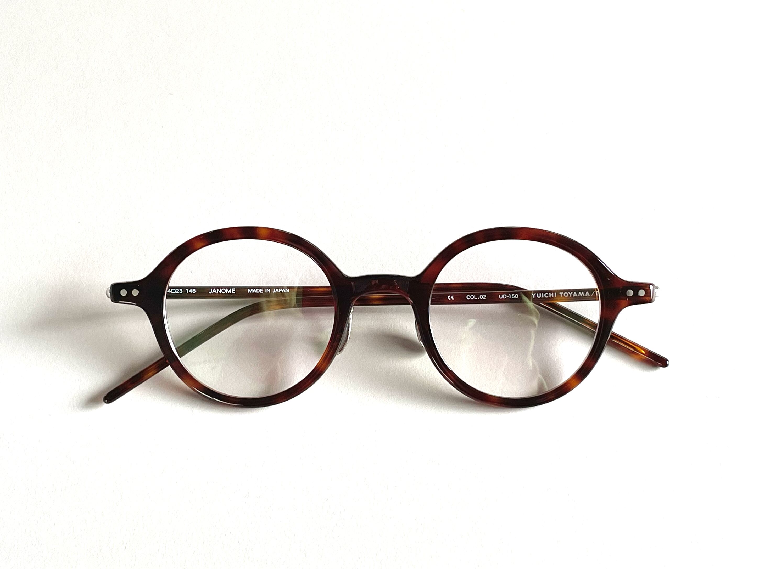YUICHI TOYAMA / D JANOME col.02 | CANARY EYEWEAR
