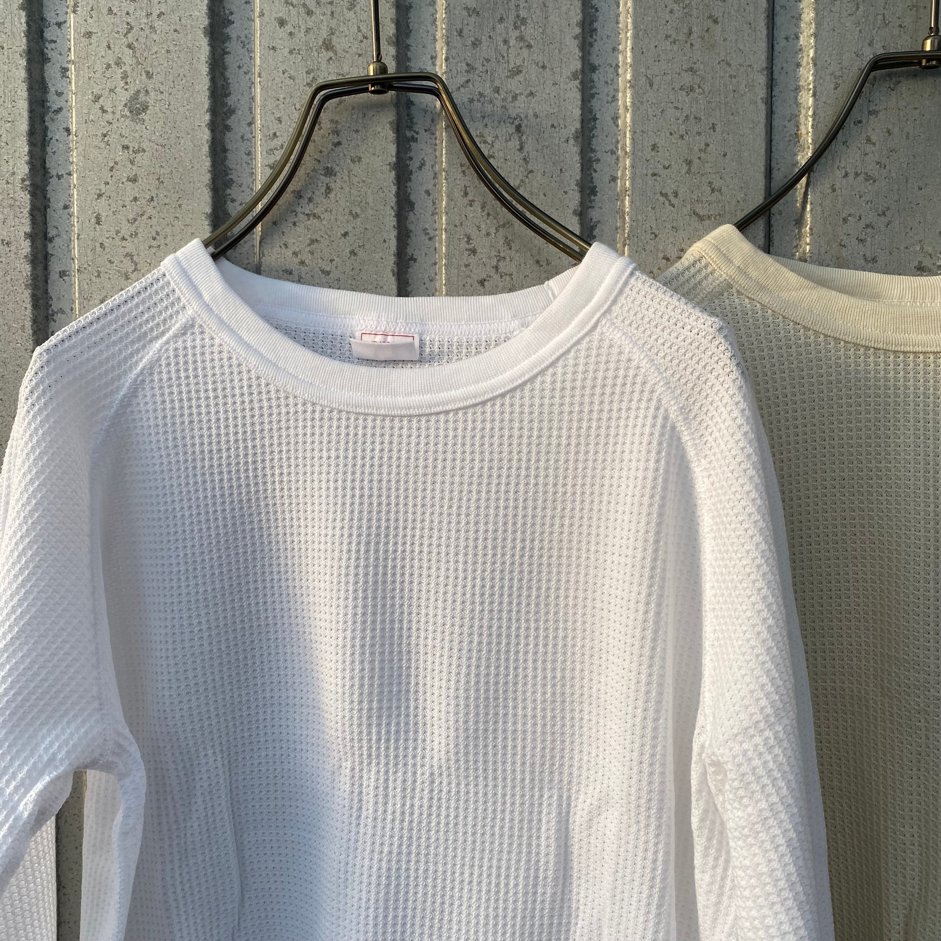 ワッフルラグランクルーネック長袖Tシャツ（パック入）/ JEMORGAN