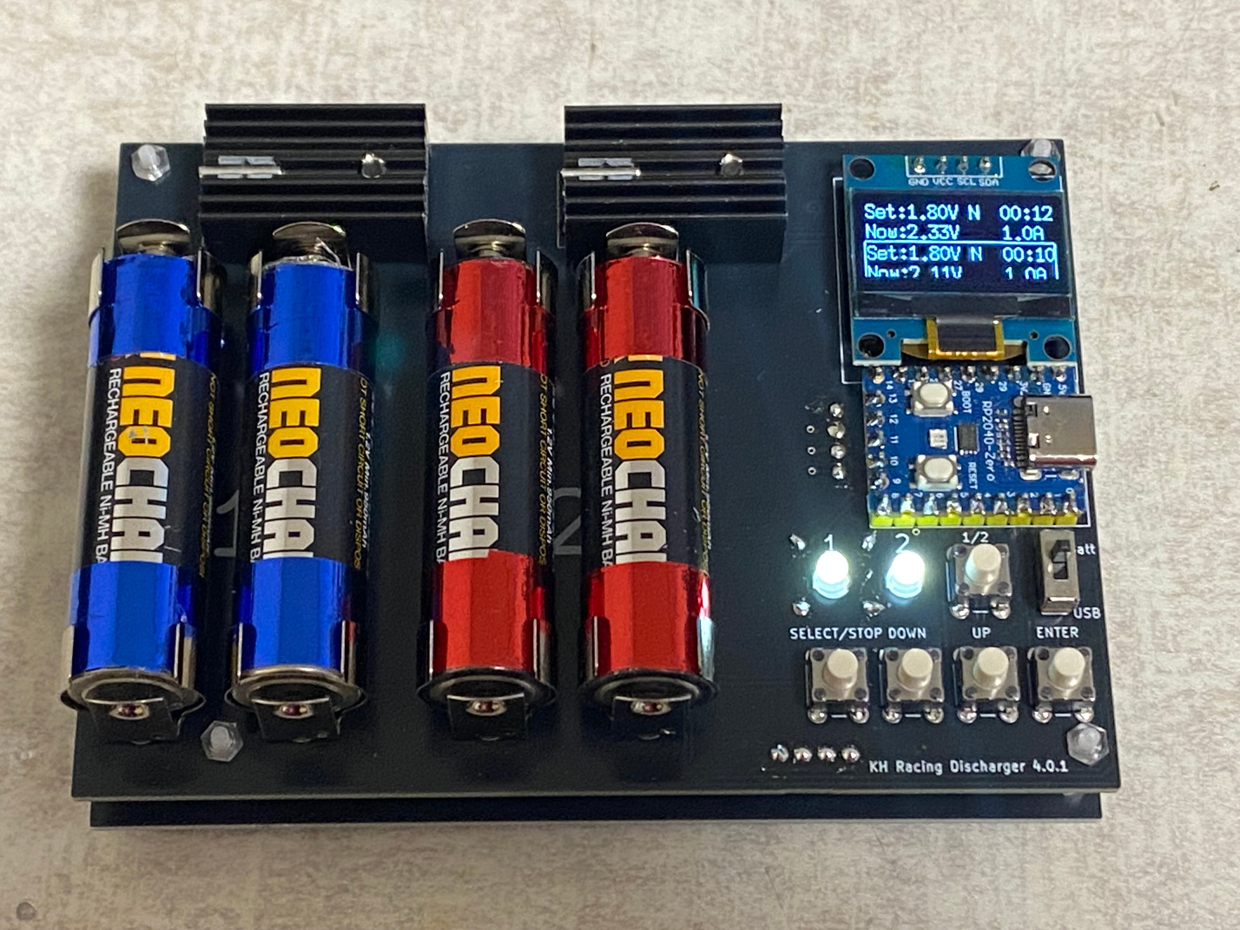 ミニ四駆用 2セット同時制御放電器 TYPE3絞り&定電流 | KH Racing