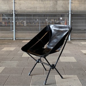 【kawais】 leather chair seat<Souther>_black