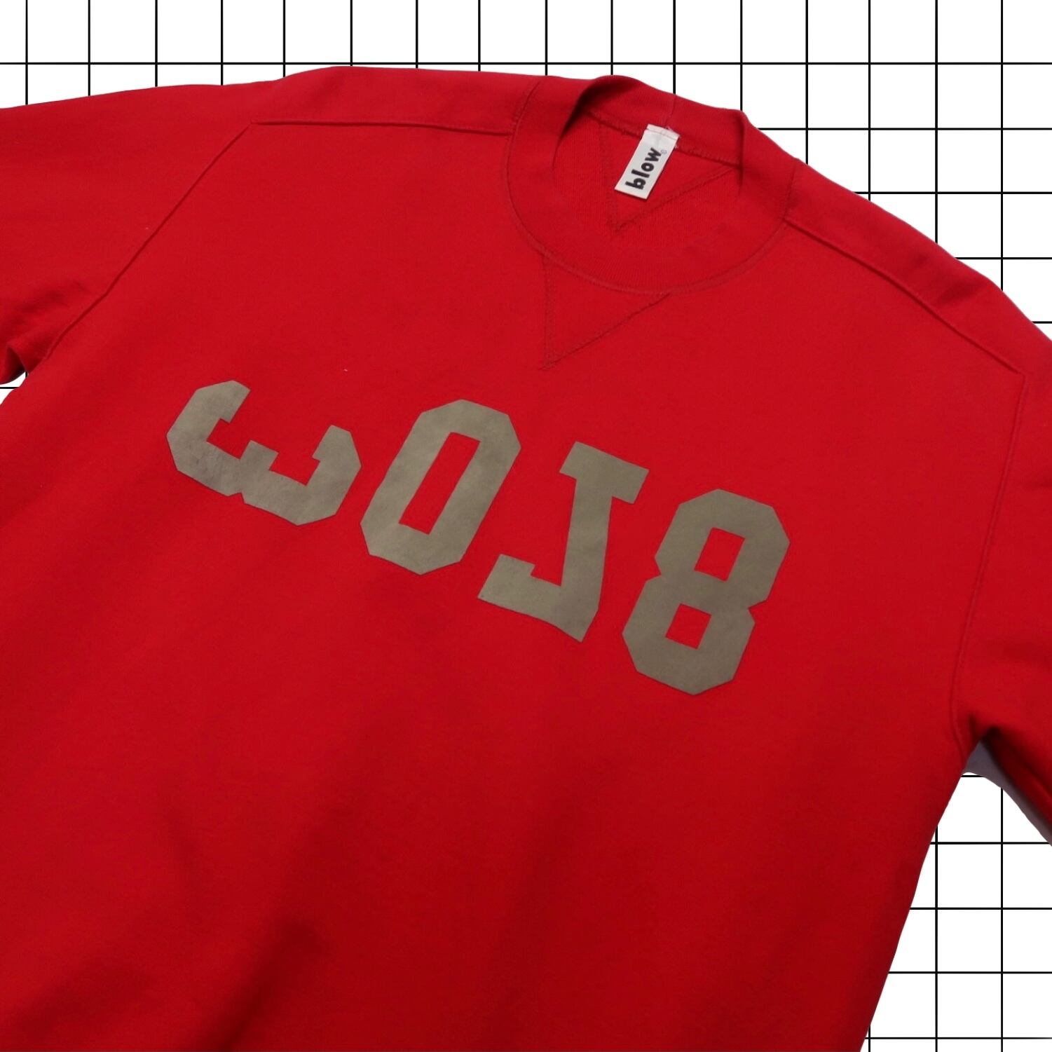 2001 Felix Blow print design sweat | gamustore