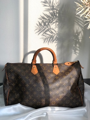 LOUIS VUITTON ルイ ヴィトン モノグラム スピーディ40 ボストン M41522 ボストンバッグ ブラウン vintage ヴィンテージ オールド yhnwac