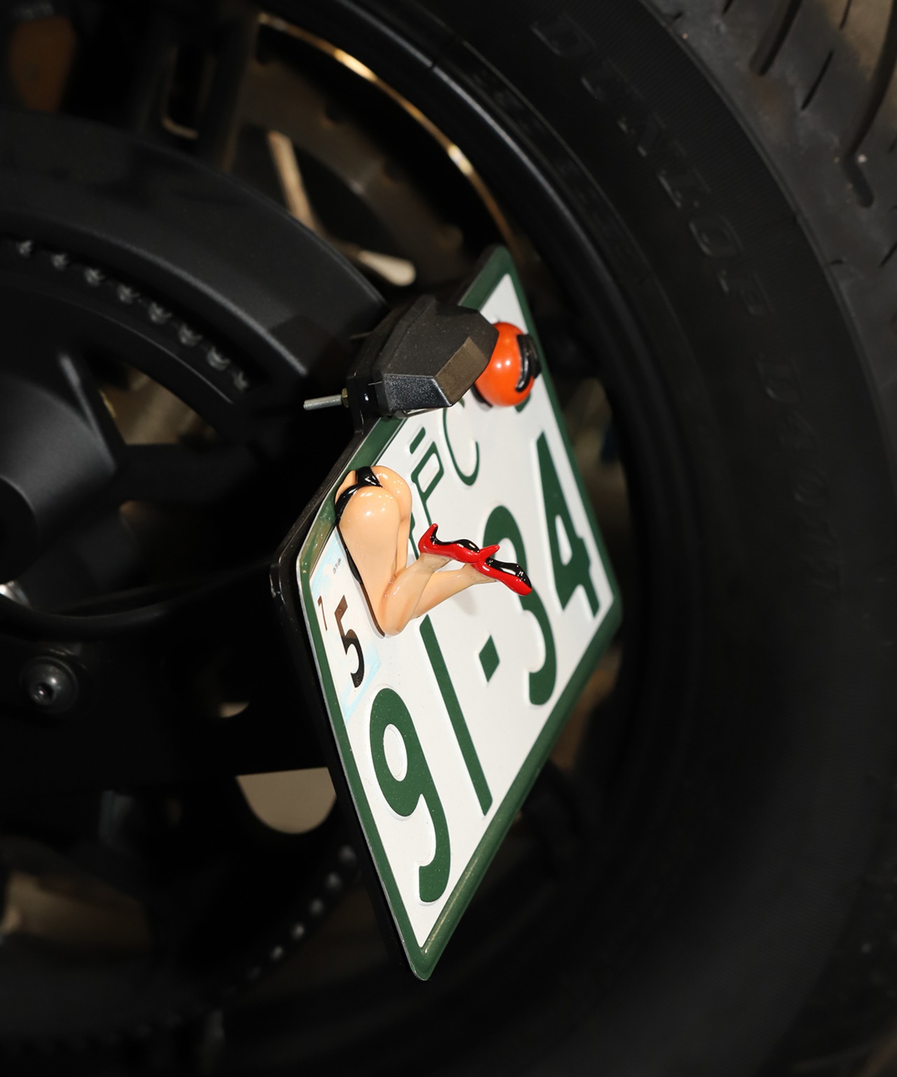 LOVELYPINS NumberBolt /Sexy Lady - レッド