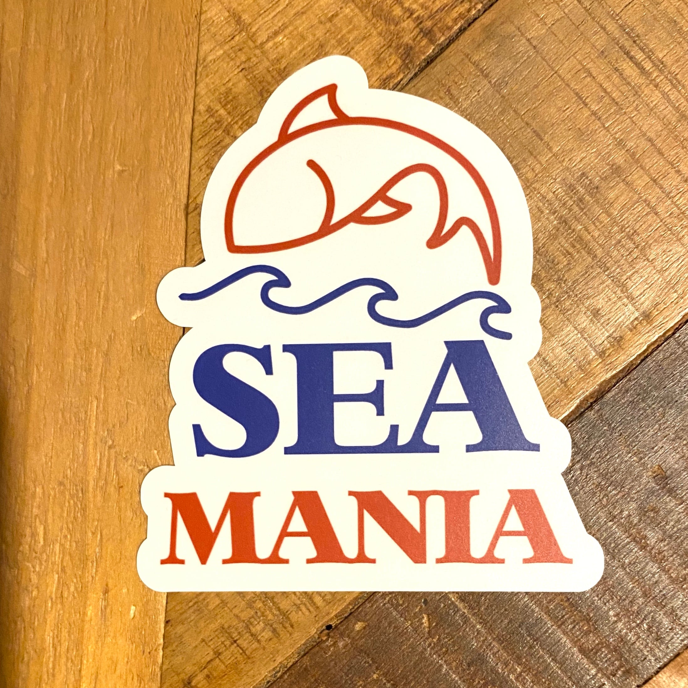 【Seamania】フィッシュモチーフステッカー