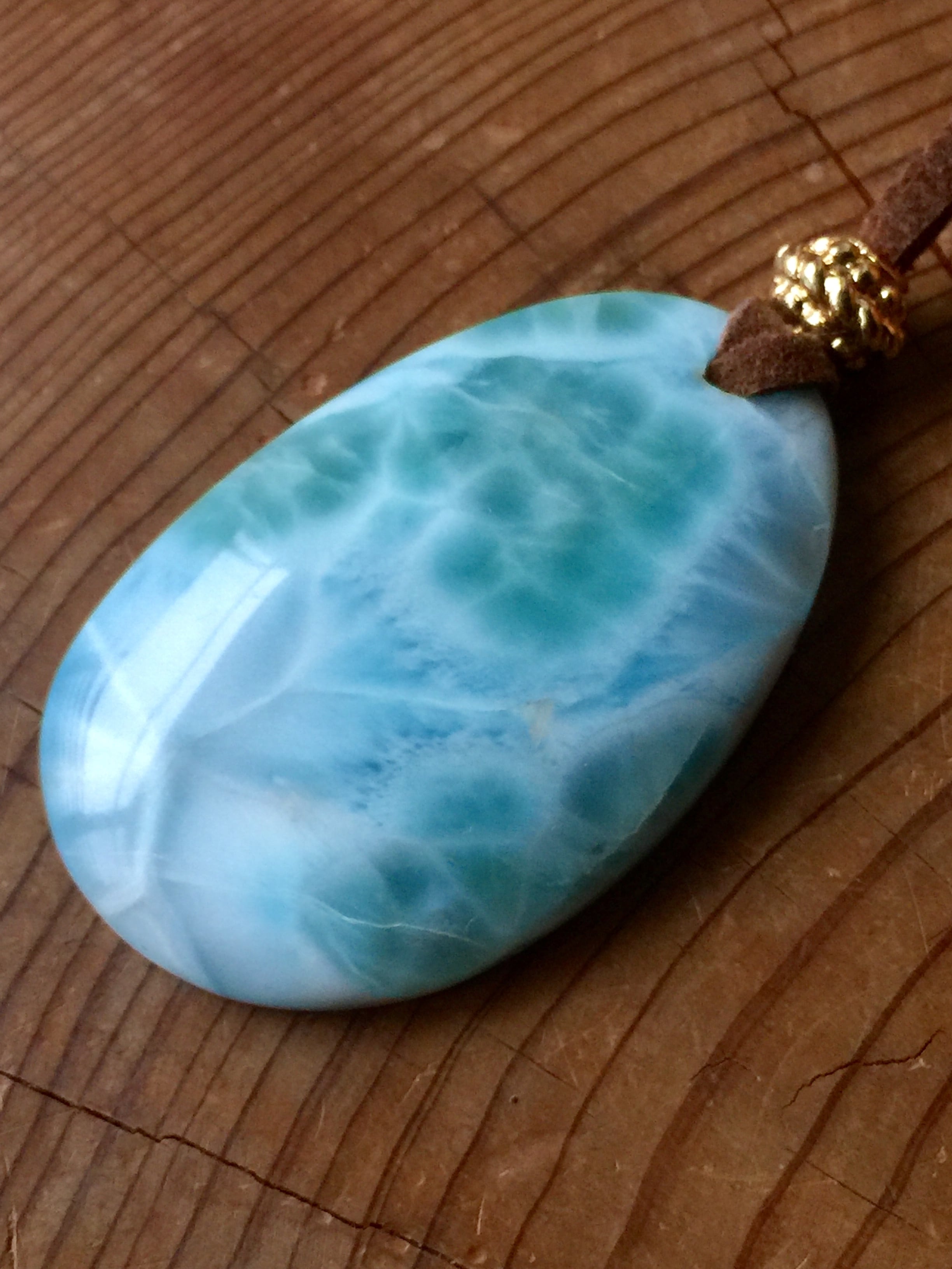 シンプルラリマーペンダント【アトランティスの仲間へ 2】