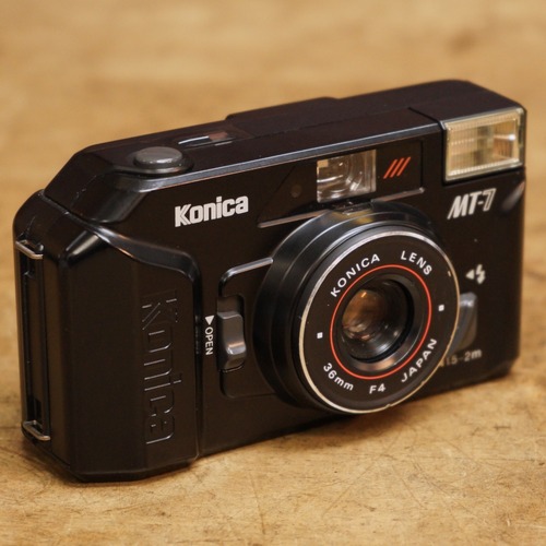 2494FC1 Konica MT-7 コンパクトフィルムカメラ 中古 電池付き