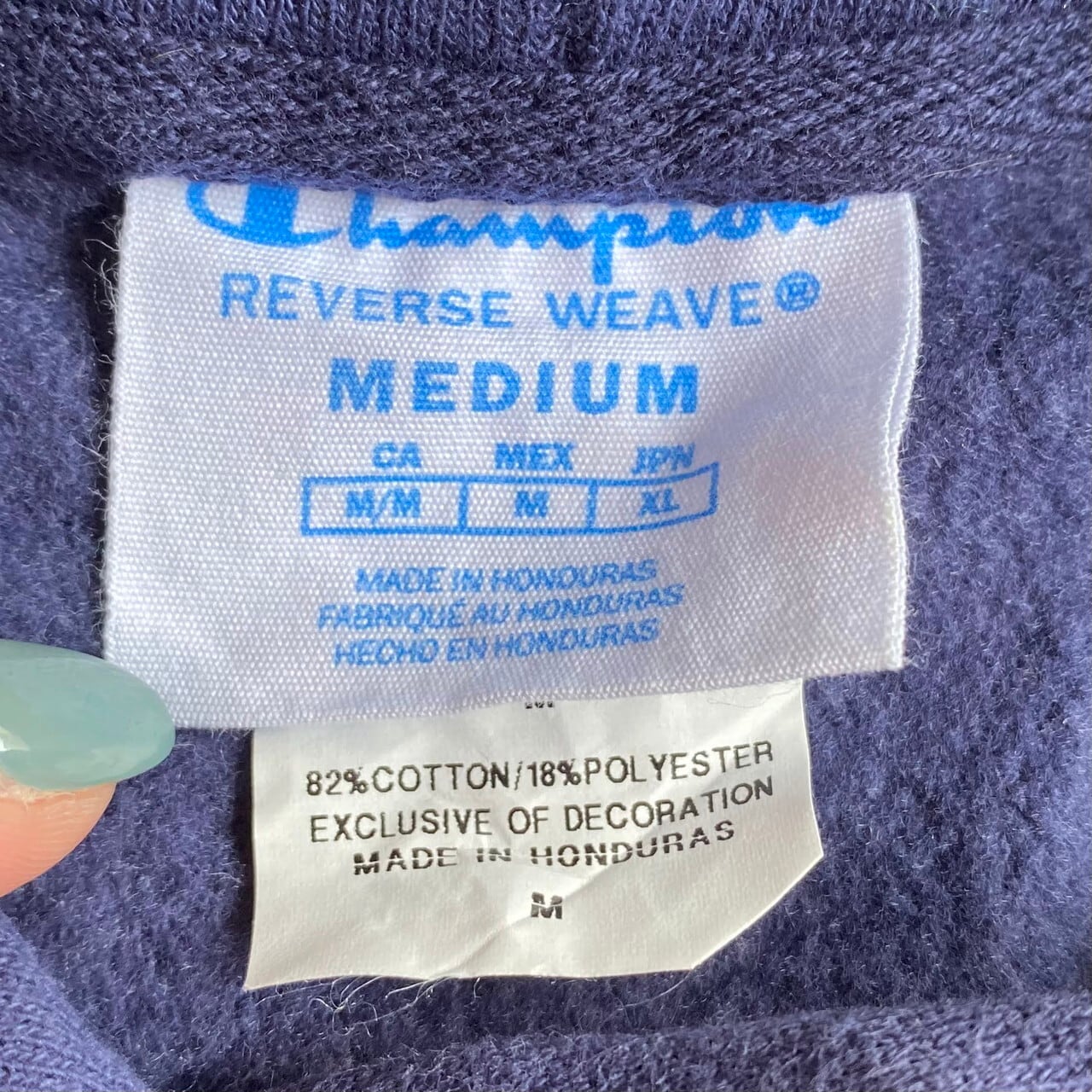 Champion Reverse Weave リバースウィーブ 青タグ パーカー - パーカー