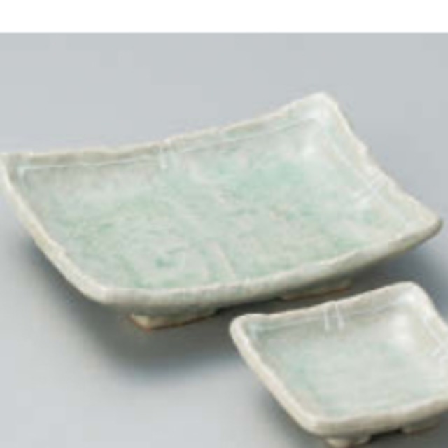 京貫入5寸長角皿[575] 43-16-757向付