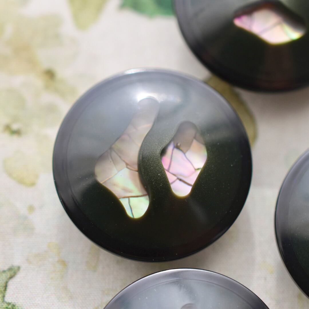 ディープグリーン×モザイクシェル 24㎜