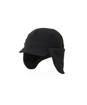 YDOT /  YU01802 TECH FLEECE FLAP CAP(BLACK)