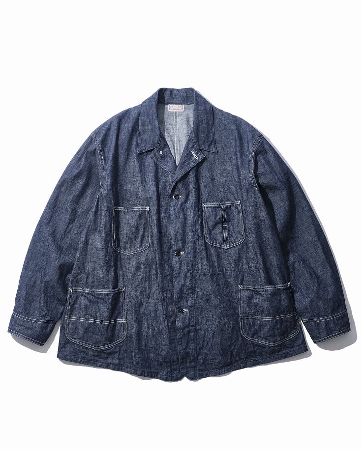 kooky zoo WW2 CHORE JACKET indigo 新品 KOOKY ZOO 