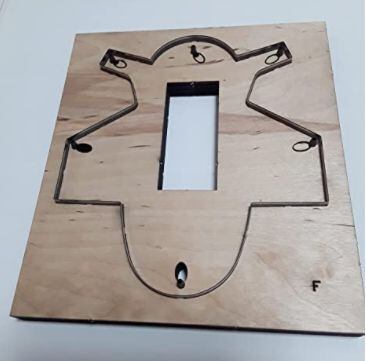 かわいい❤コインケースの抜き型 パンチ型紙 レザークラフト