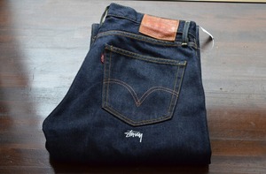 STUSSY × LEVI'S SS505 デニムパンツ