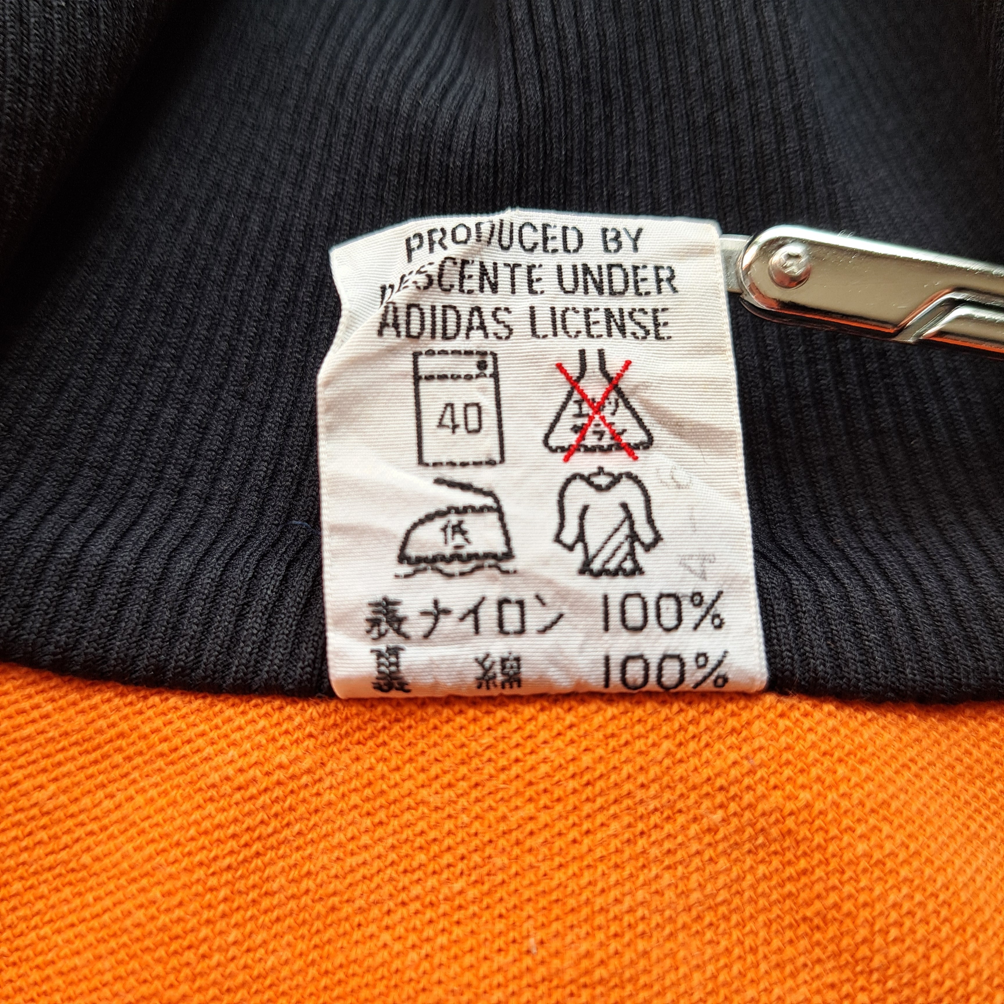 70s 西ドイツタグ オレンジ 黒 デサント Adidas トラック 70s 西ドイツタグ オレンジ 黒 デサント Adidas トラック
