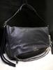 美品20万★JIMMY CHOO ジミーチュウ バイカーチェーン レザー サッチェル トート バッグ 黒★ ユニセックス仕様の大人気なバイカーライン♪