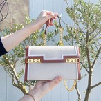 2021年SSモデル DELVAUX タンペート キャンバス×レザーショルダー thumbnail 1