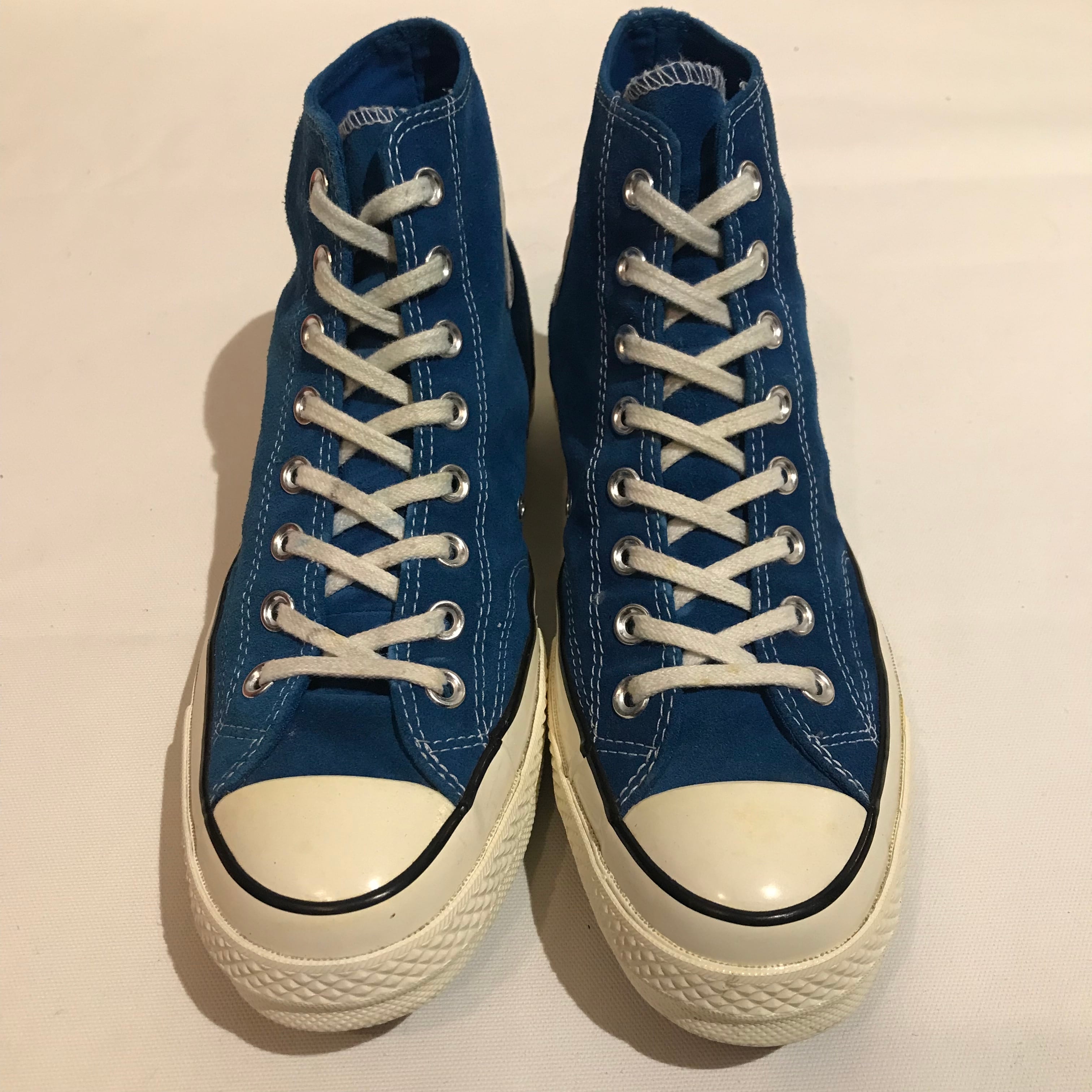 美品　converse チャックテイラー　ct70 スエード　カーキ