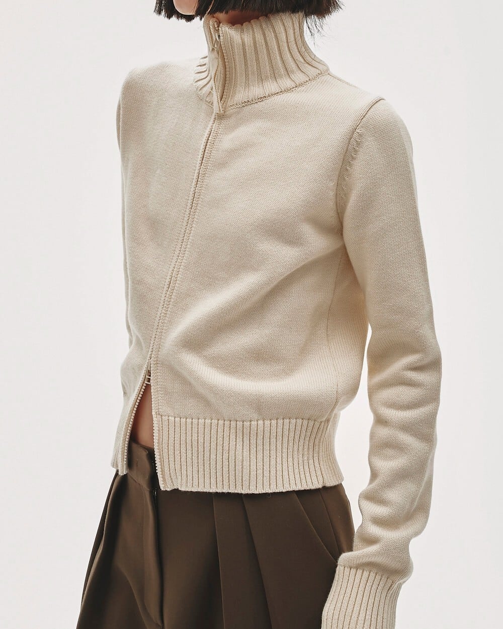 TODAYFUL／Compact Zip Knit | polne