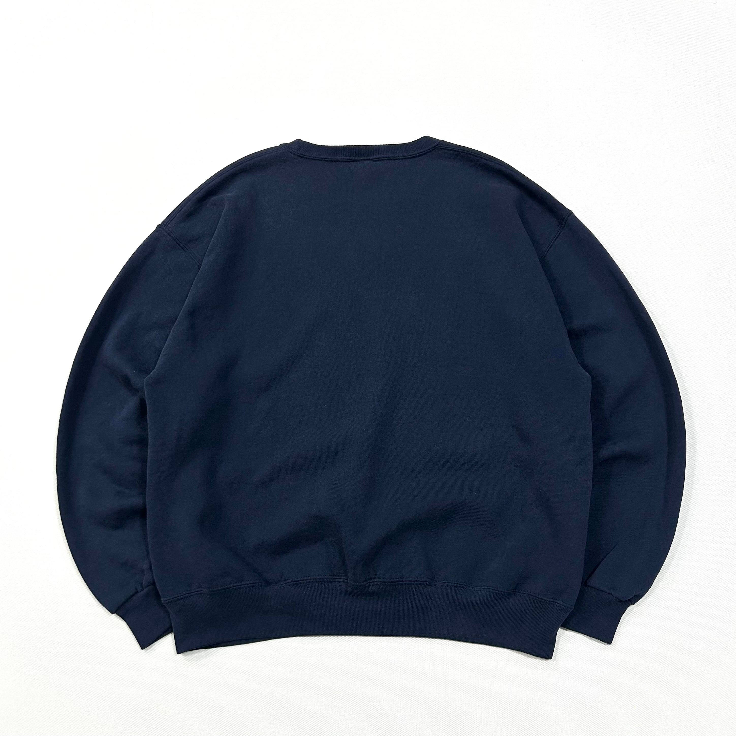 90s USA製RUSSELLATHLETICラッセル無地スウェットLネイビー 90s RUSSELL ATHLETIC/ラッセルアスレチック スウェット メンズ L
