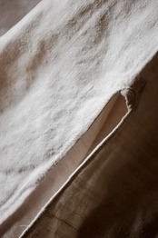 1900s フランス 清貧の画家へ 手織りシャンブルリネンによるグランパシャツ アンティーク