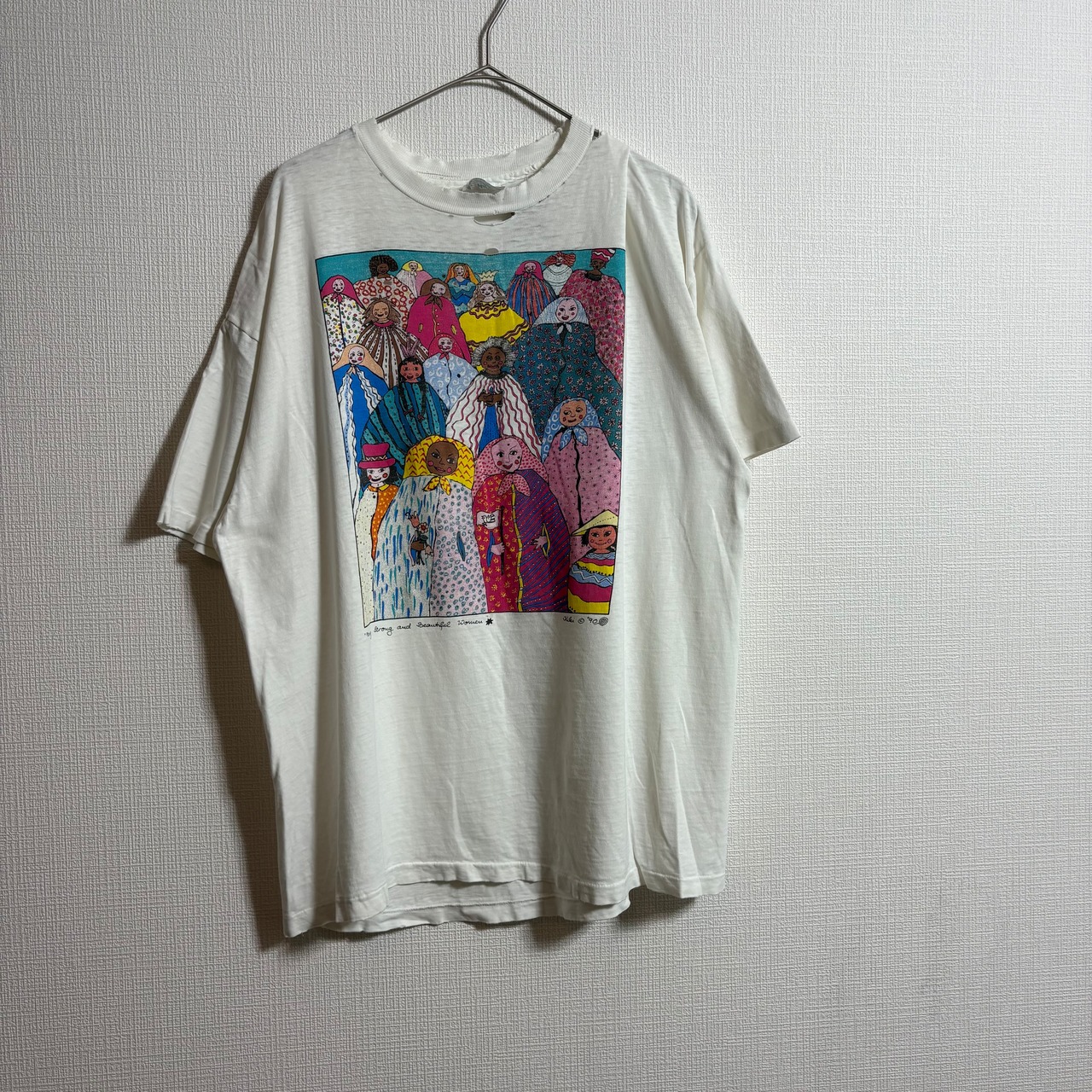 Hanes BEEFY- アート  半袖 Tシャツ