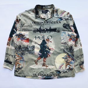 90S POLO RALPH LAUREN OUTDOORS MAN L/S SHIRT