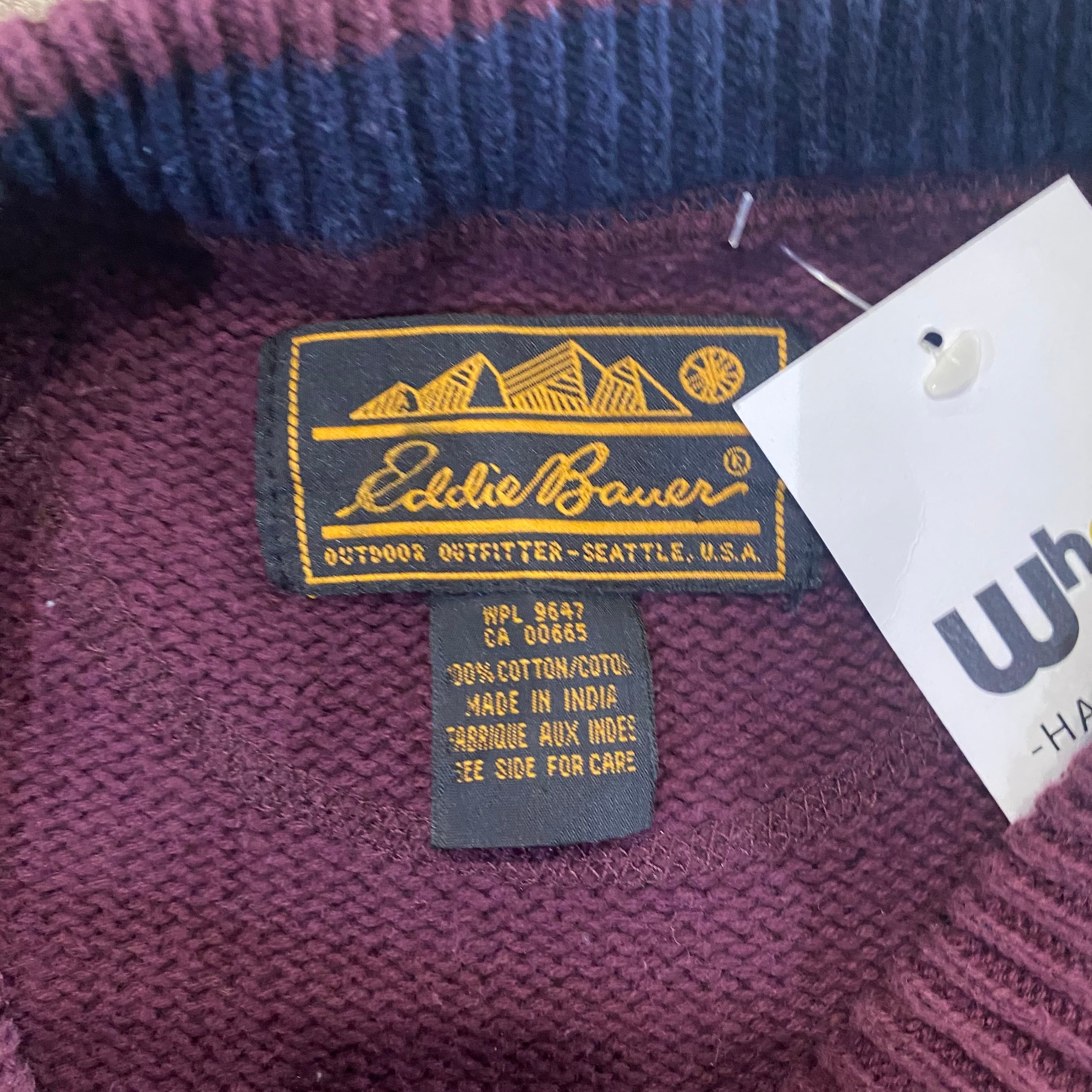 80s〜 Eddie Bauer cotton knit【仙台店】 | What