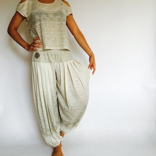 Pema＋Love Maya Dhoti Pants Gold マーヤドーティパンツ・ゴールド