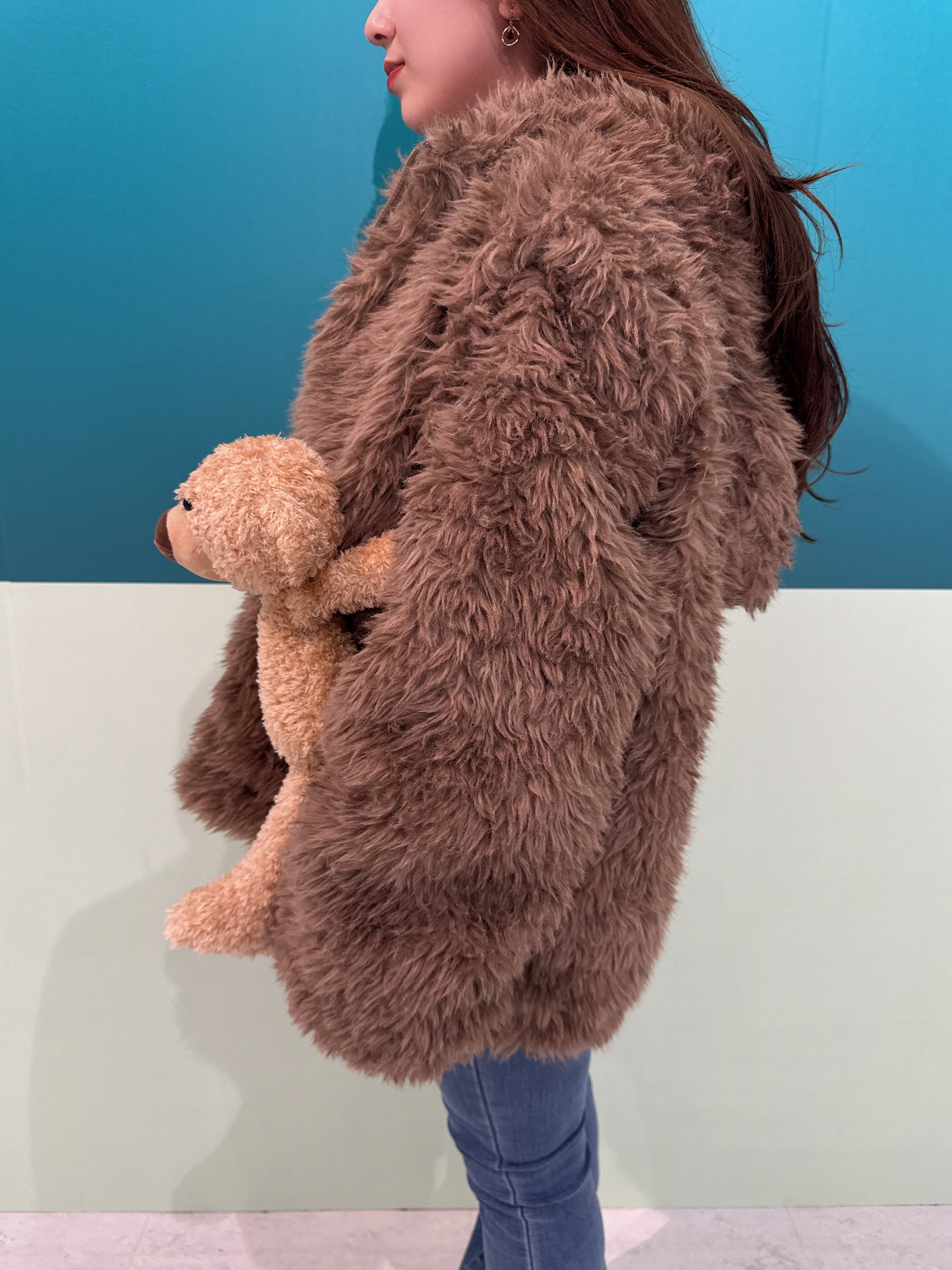 ベアーファーパーカー サブカル | 韓国系ユニセックスTHICC サブカル系