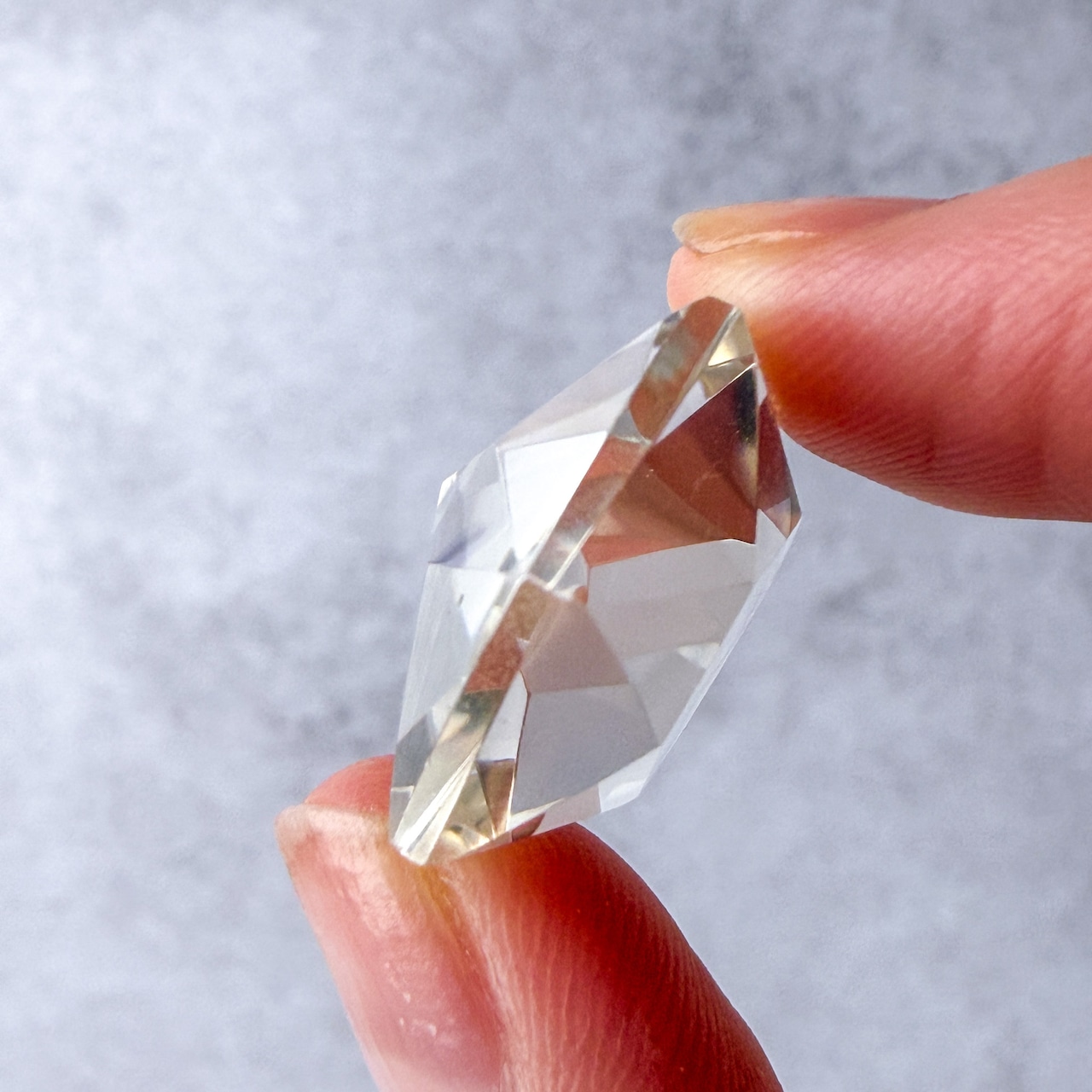 クリアクォーツ|ダイヤモンドファセットカット|ランダム1点 * Clear Quartz * 天然石