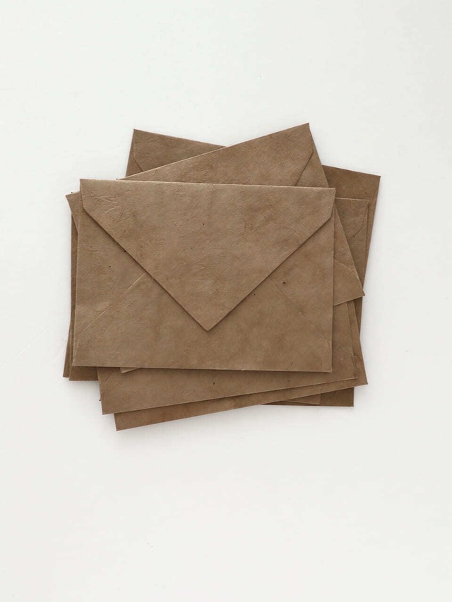封筒 11x15cm / 10 Envelopes 11x15cm Grey Lamali