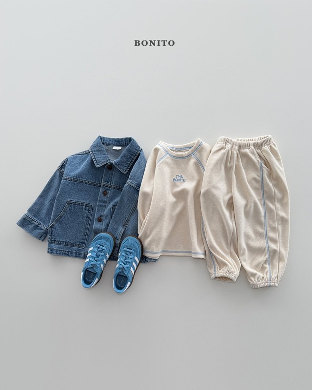 [即納XS]≪BONITO≫Zigzag Top & Bottom Set cream 2