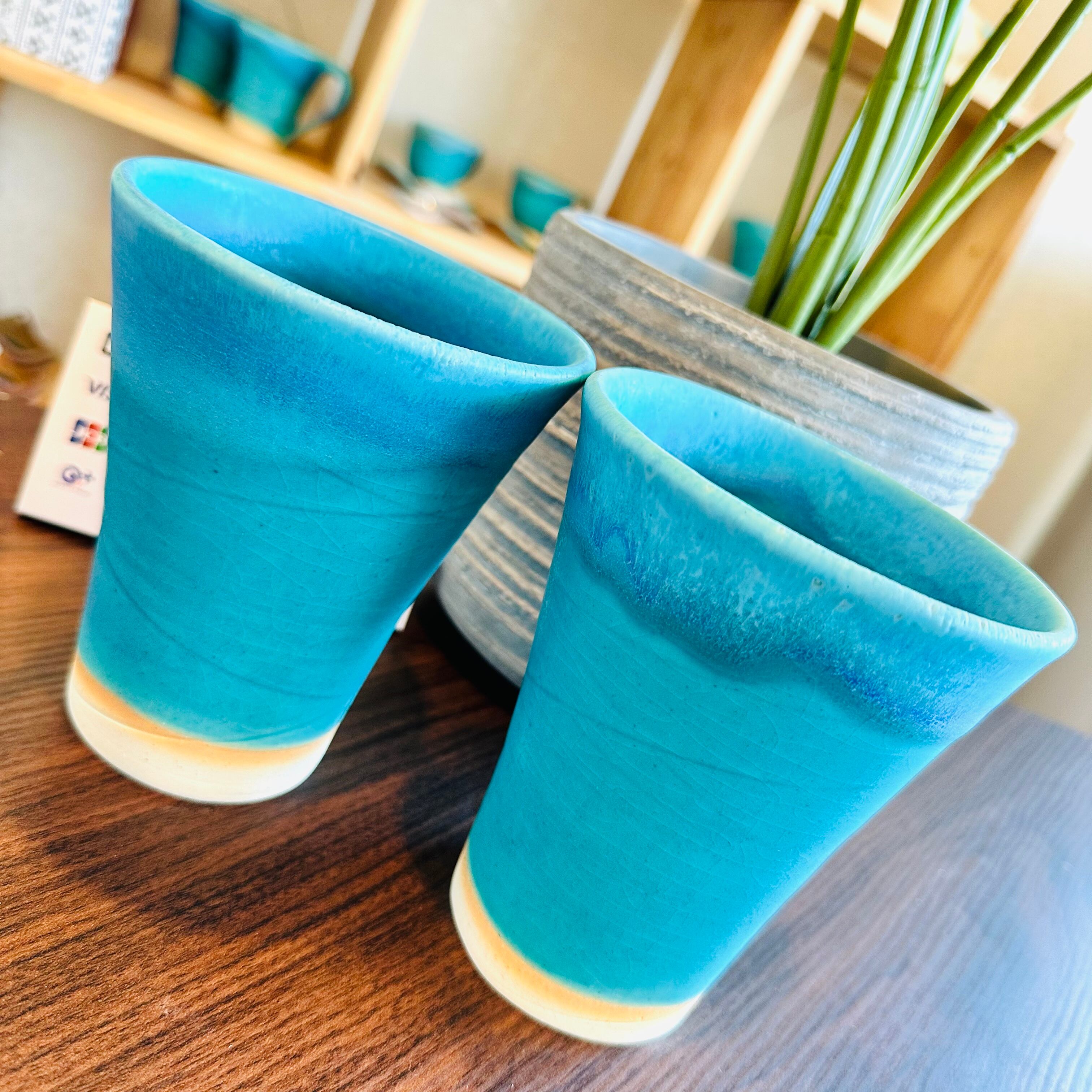 志陶房 夏至南風シリーズ 茶碗 | B-Blue