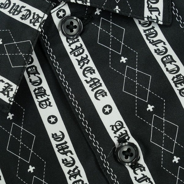 Size【M】 SUPREME シュプリーム 26SS Old English Stripe Silk S/S