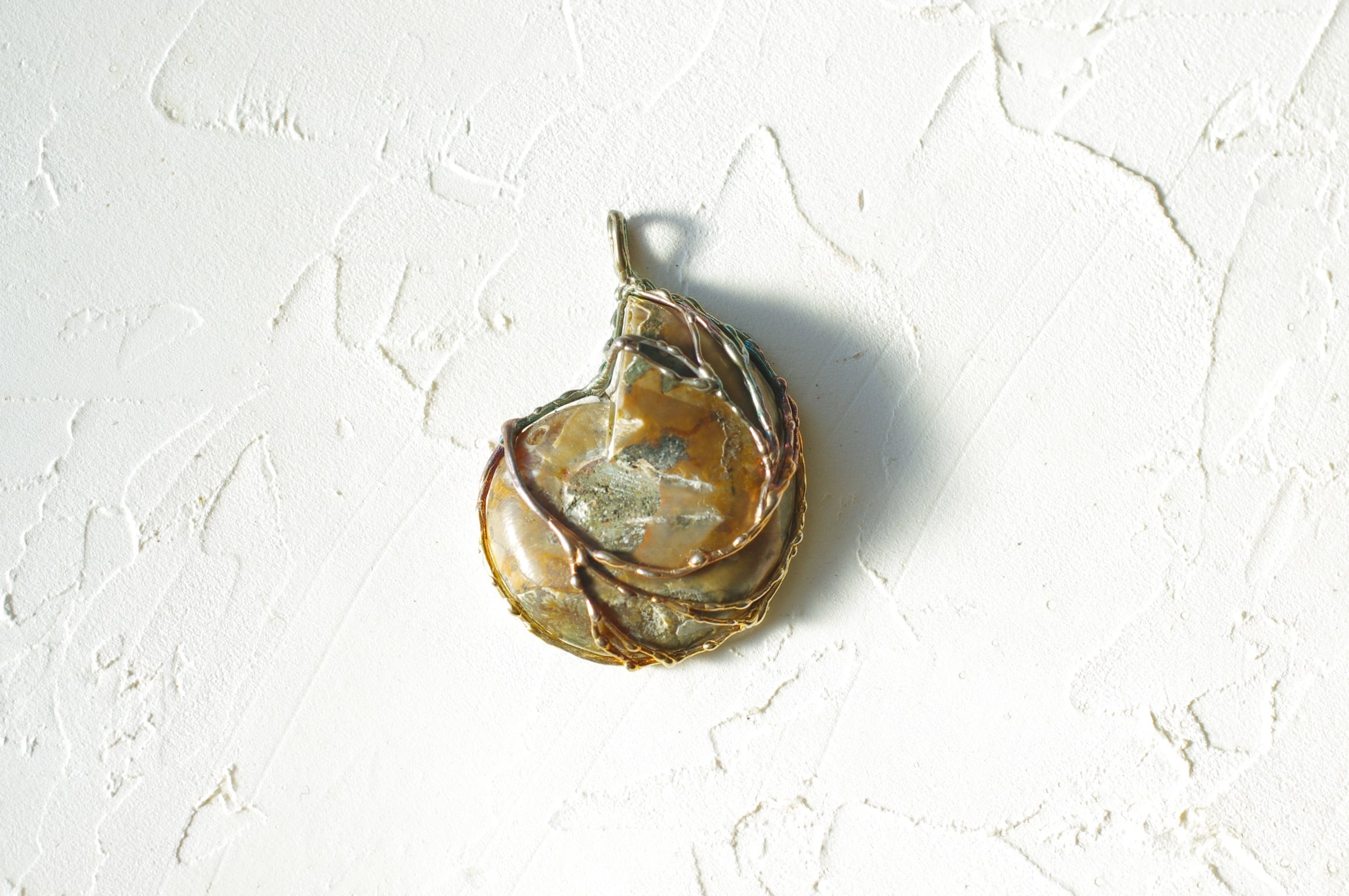 parasiteペンダント《アンモナイトM-1》