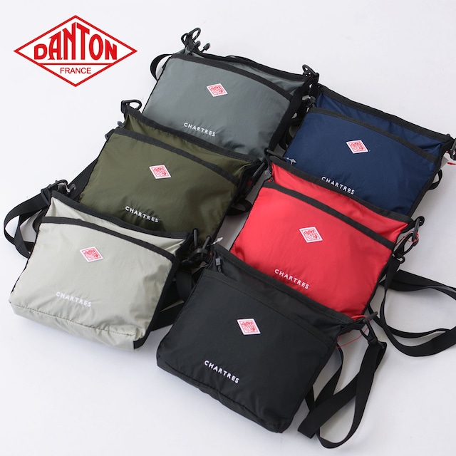 DANTON [ダントン] CHARTRES [chartres] シャルトル・MICRO RIP NYLON SHOULDER POUCH・マイクロリップナイロンショルダーポーチ・ショルダーポーチ・ショルダーバック・MEN'S / LADY'S [2024SS]