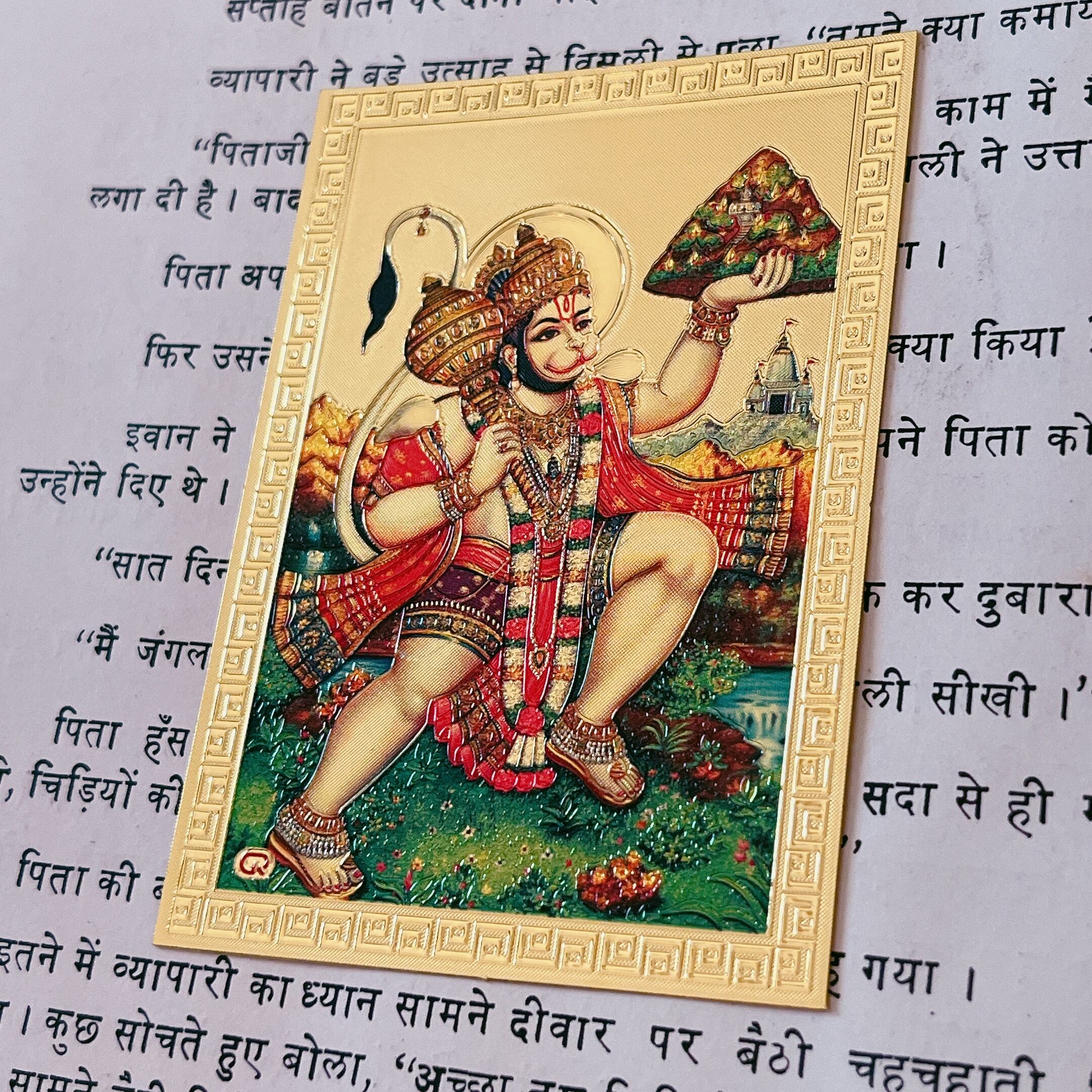 神様ステッカー(ハヌマーン) | インド雑貨 -Roshni-