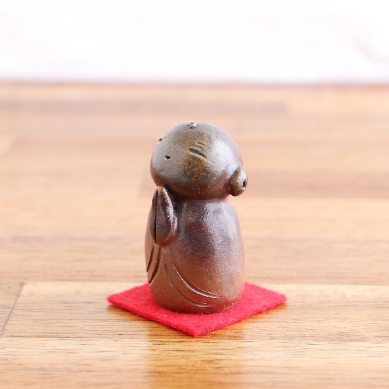 備前焼 お地蔵さん（小）笑顔ver. | 備前焼 焼きもん屋 中居