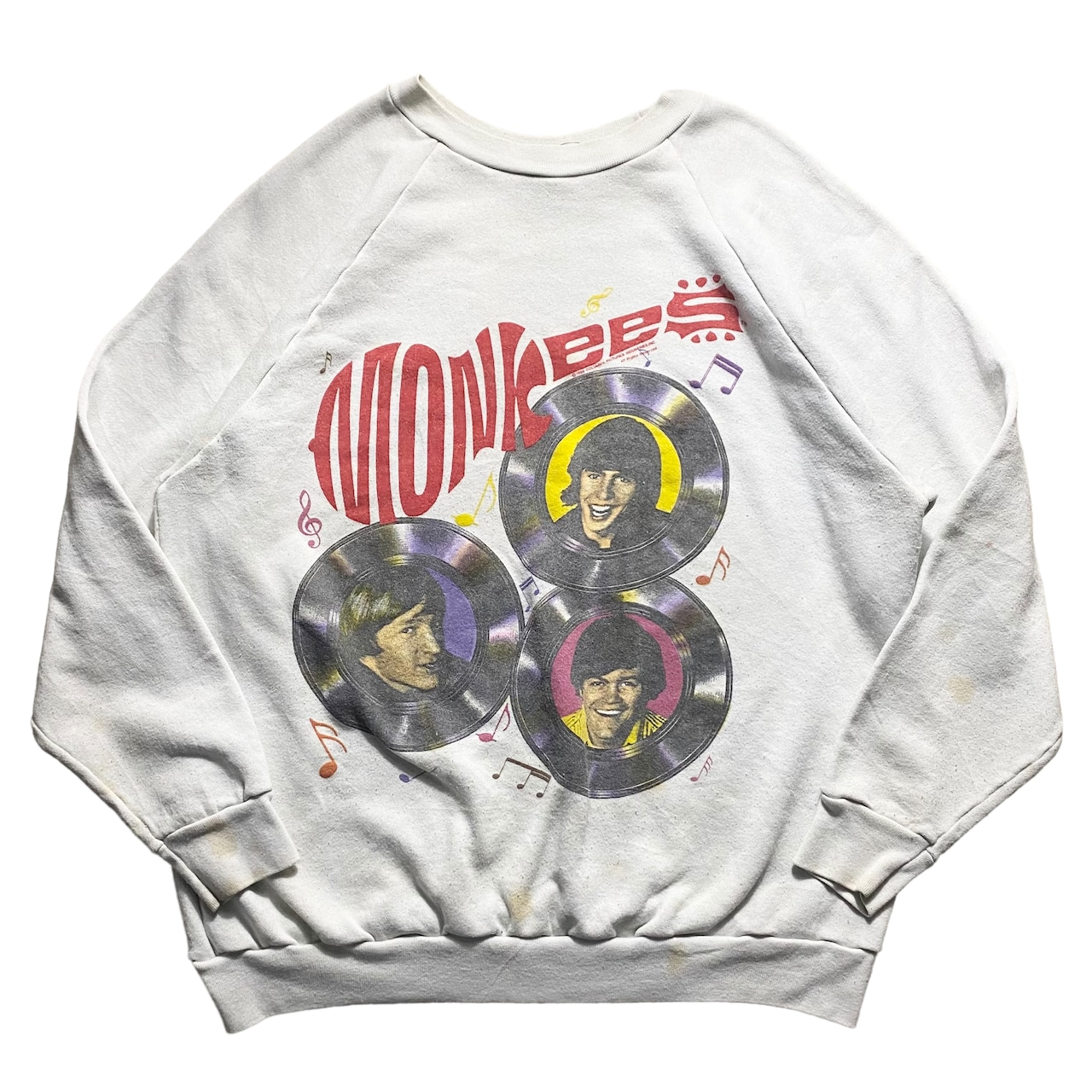 vintage 1986’s MONKEES music sweat shirt