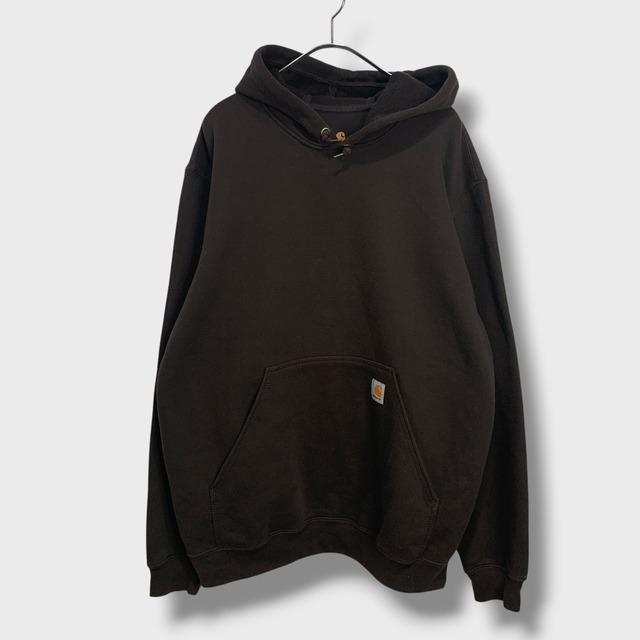 carhartt カーハート　スウェットパーカー　フーディ　ブラウン　L