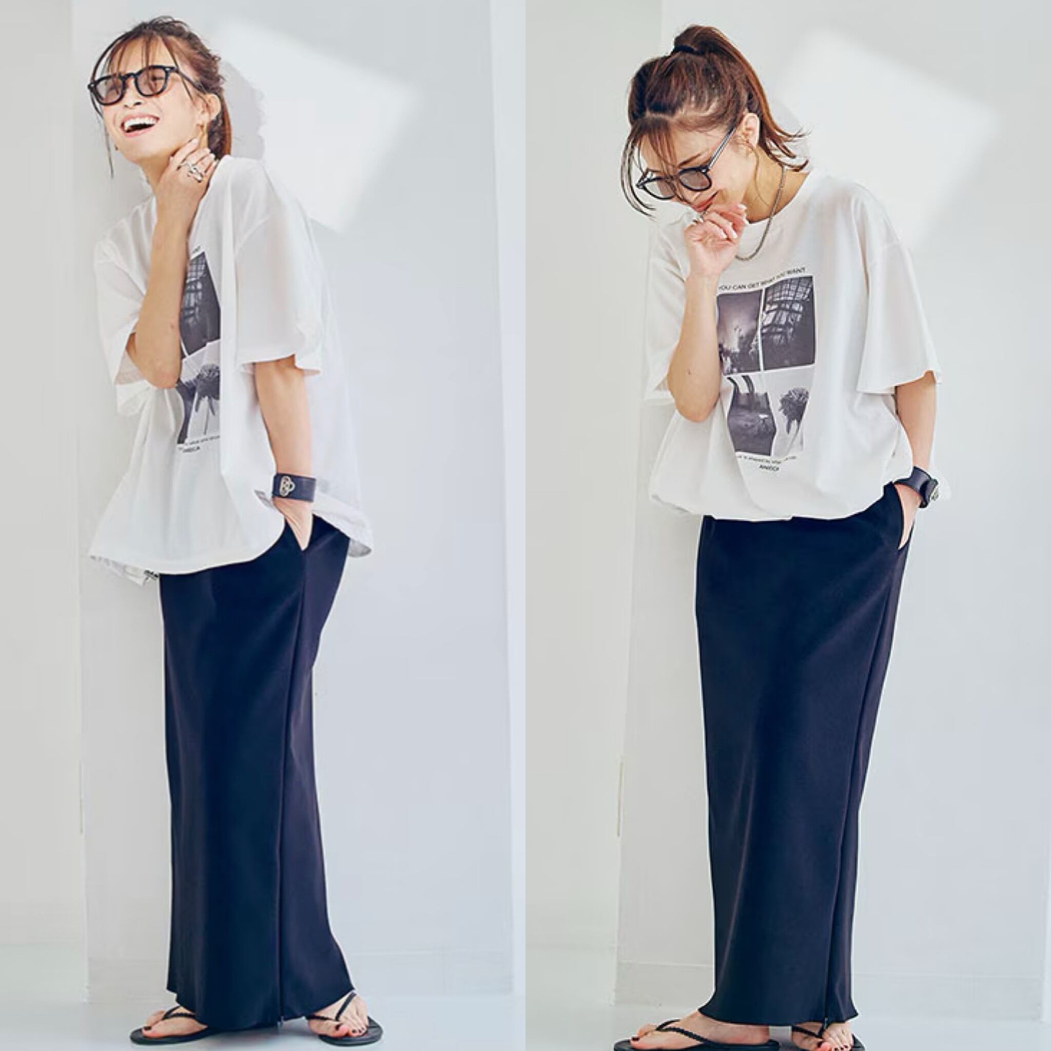 ANIECA 】Photo A Line Tee/フォトAラインTシャツ | valance 福井