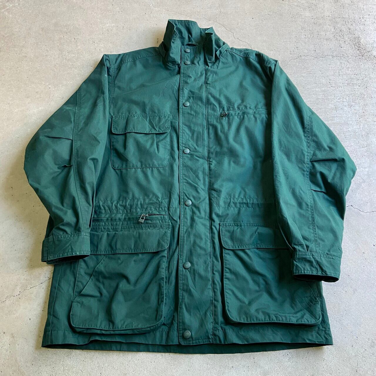 Eddie Bauer エディーバウアー チェックライナー マウンテンパーカー マウンテンジャケット メンズs 古着 グリーン 緑 アウトドア ジャケット 2 Ws22 50 Sa24 Cave 古着屋 公式 古着通販サイト