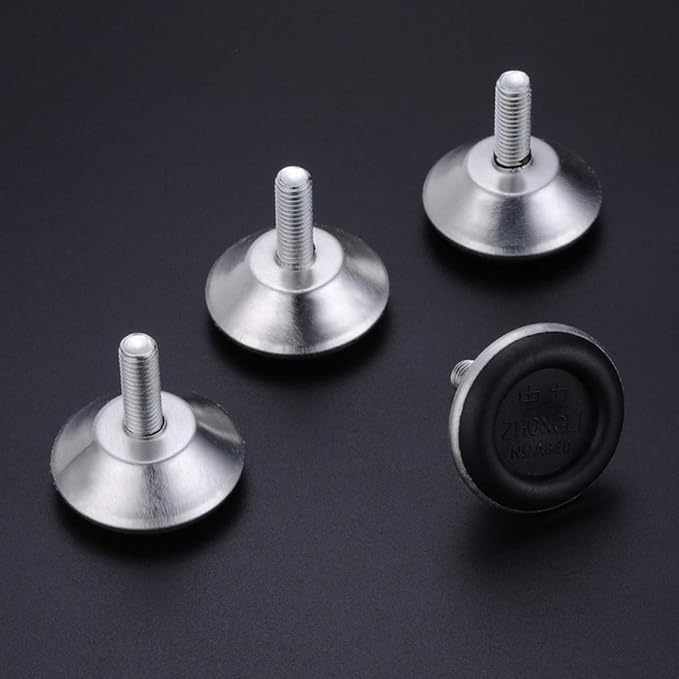 Bestgle家具レベラー調節可能な足の脚 家具用固定脚 レベリングフット