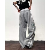 ストリート フェイクレイヤード スウェットパンツ P352