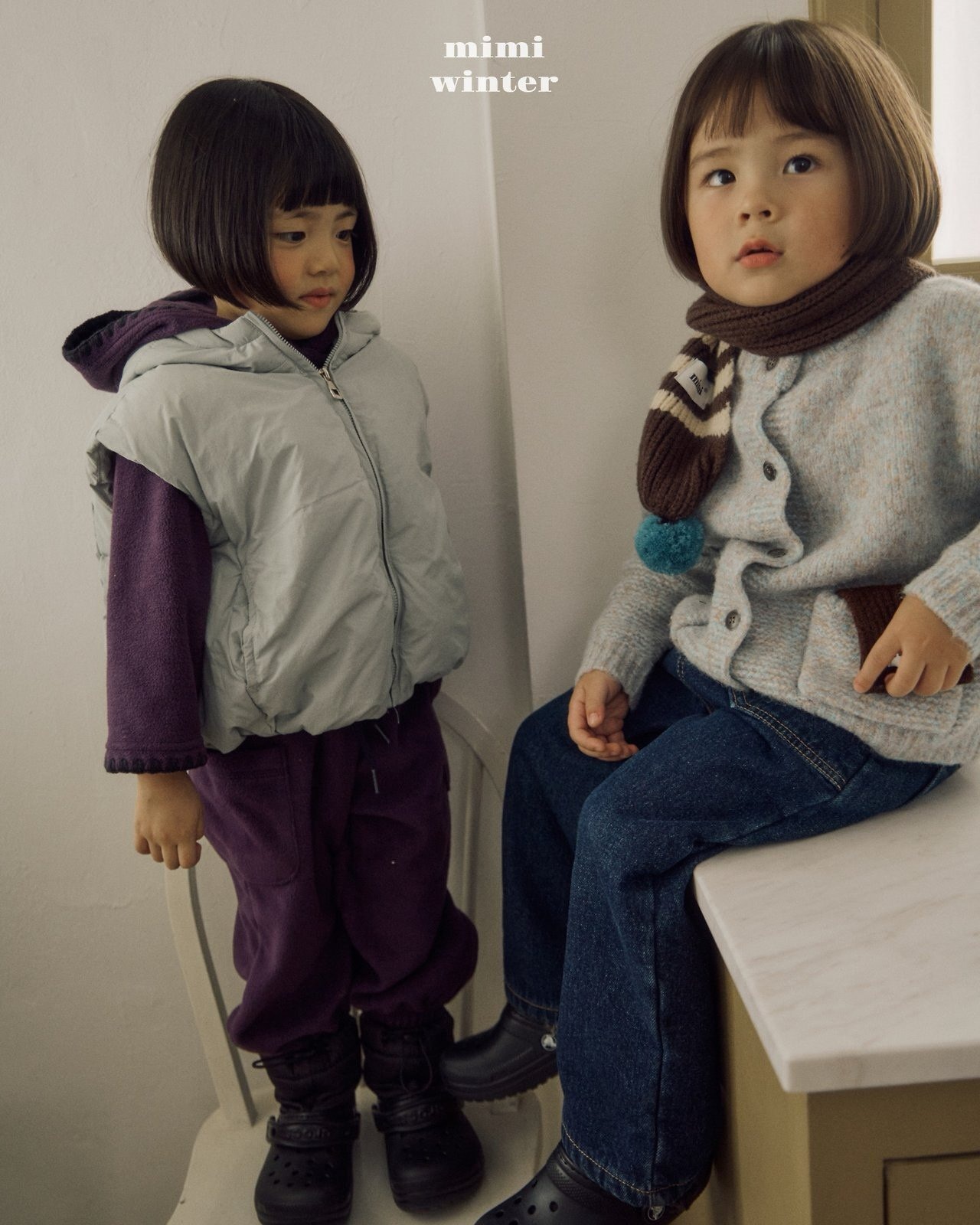 BYMIMI［取寄］bokashi cardigan 26winter