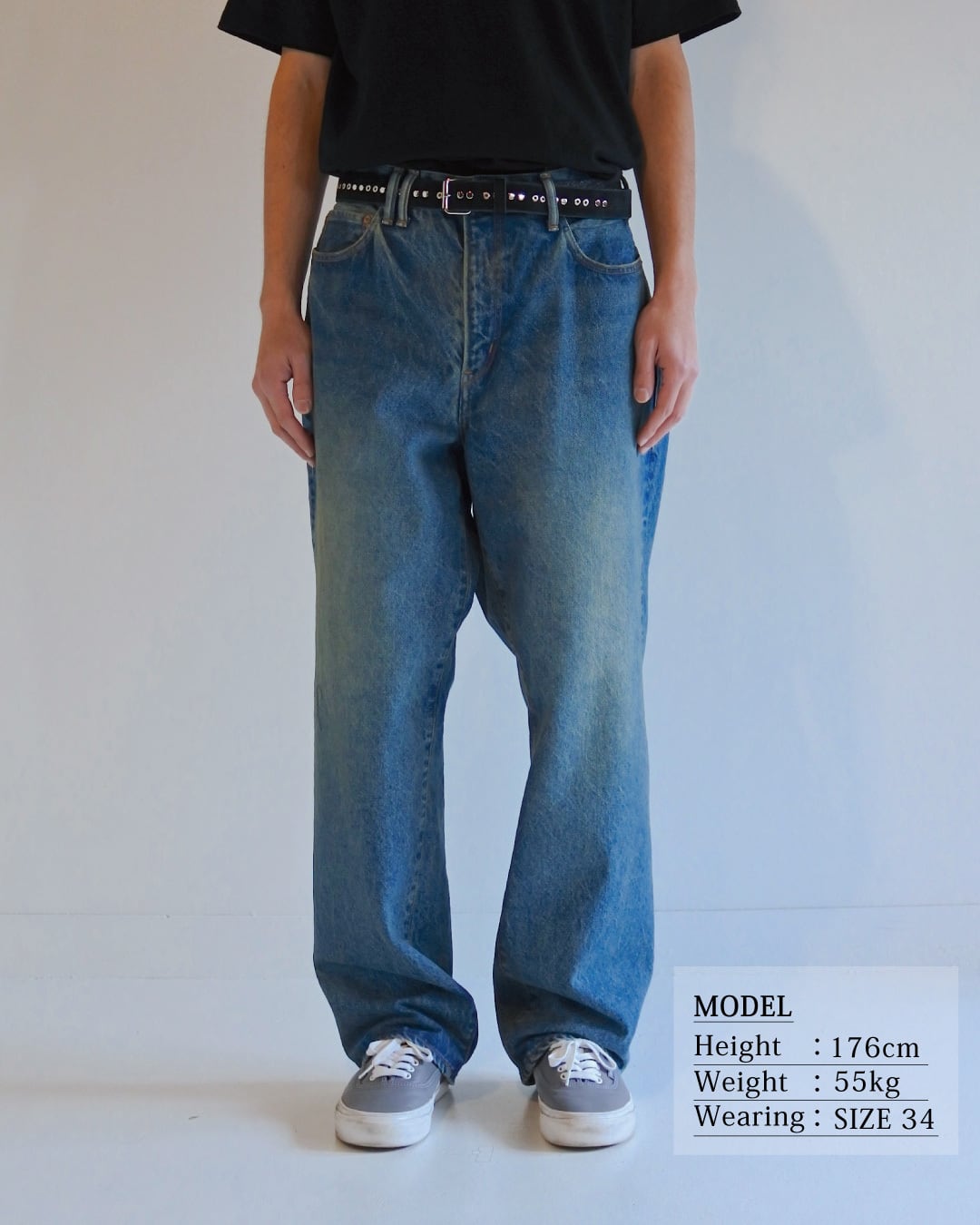 ANACHRONORM/アナクロノーム 80's WIDE 5P PANTS 5Years wash CONTEXT