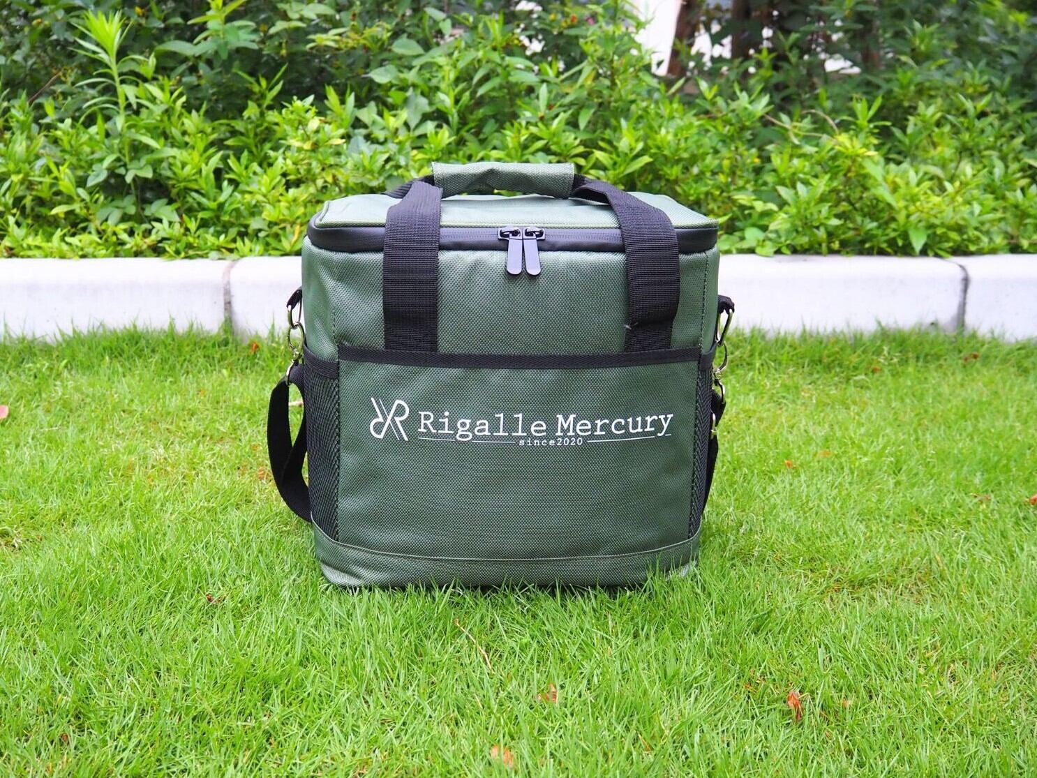 アウトレット Rigalle Mercury 保冷力最強クラス ソフトクーラーボックス リガストロング 小型 15L【アーミーグリーン】