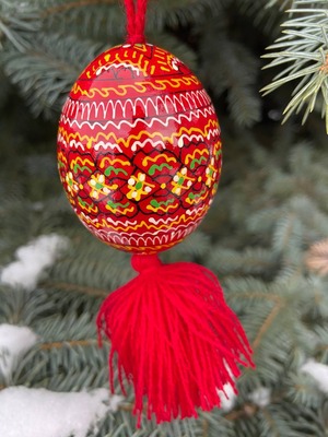 装飾用プィサンカ（イースターエッグ）　コロミヤ博物館モデル