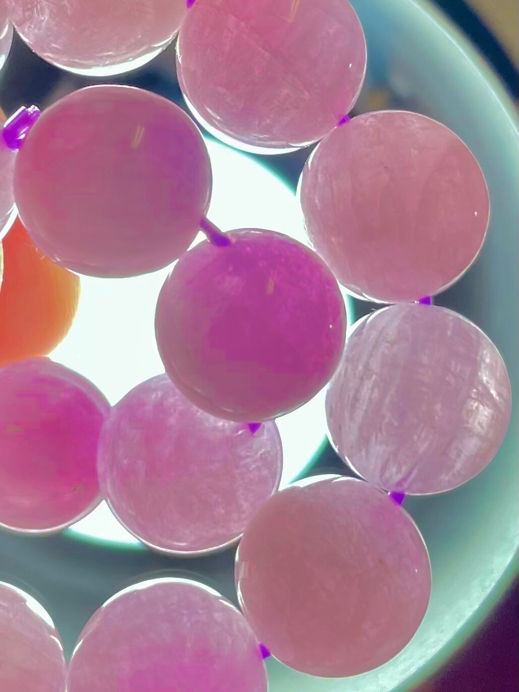 6) New!クンツァイト・ブレスレット